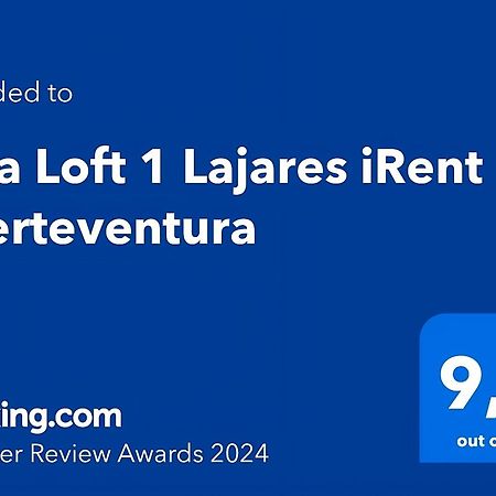 Lola Loft 1 Lajares Irent Fuerteventura Apartment La Oliva Exterior foto